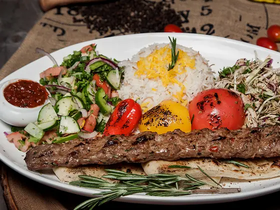 Adana Lamb Kofte & Spicy Beef Kebab