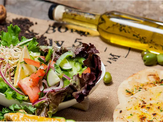 Feta Cheese Salad & Turkish Salad
